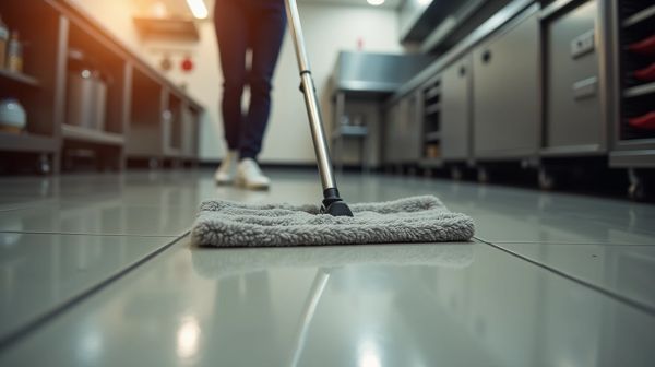 Optimiser le nettoyage sol cuisine professionnelle sans efforts